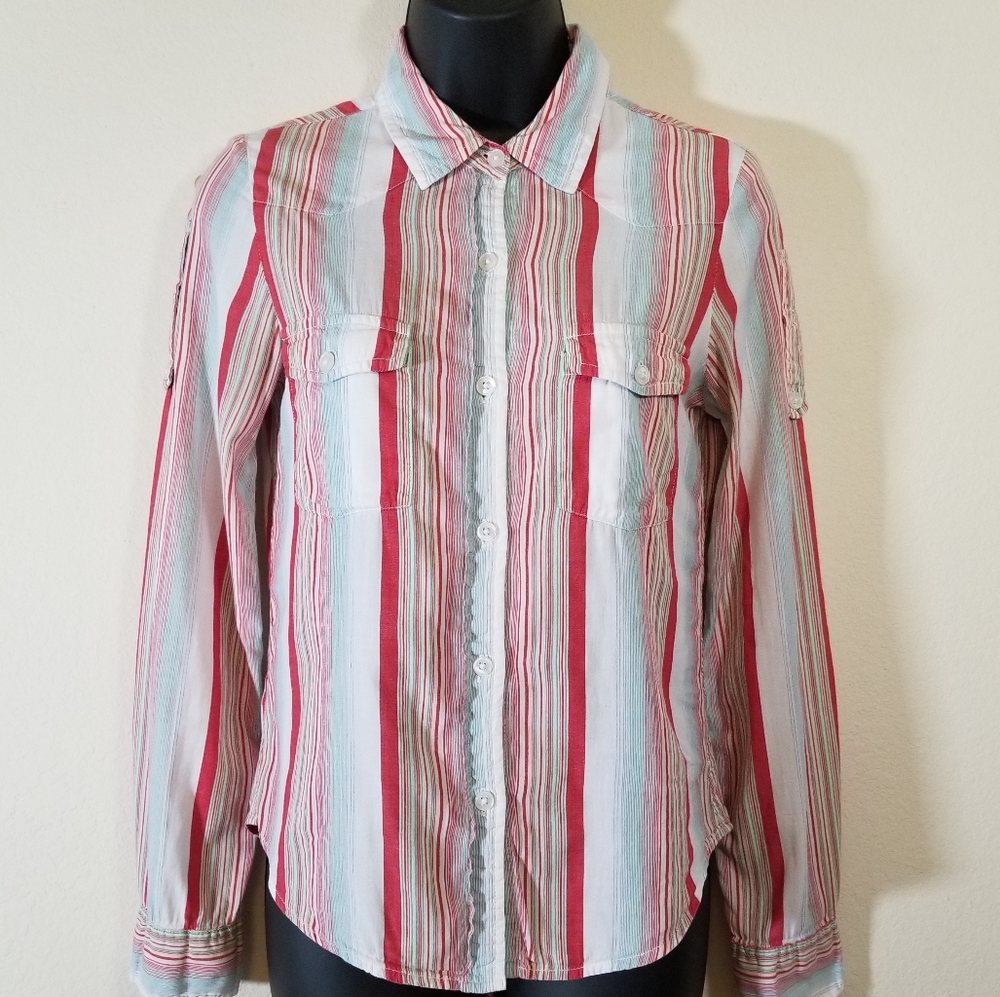 Fossil Western Plaid Shirt, S - Picture 3 of 13
